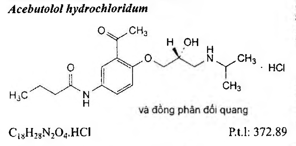 acebutanolon hydroclorid